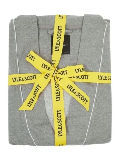 Discount Lyle & Scott Kobe Kimono Robe Grey