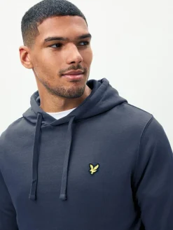 Hot Lyle & Scott Navy Pullover Hoodie