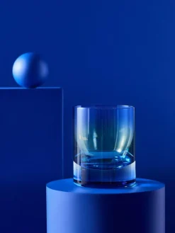 MADE.COM Blue & Green Juno Tumbler Glasses^ Glassware|Branded Kitchenware