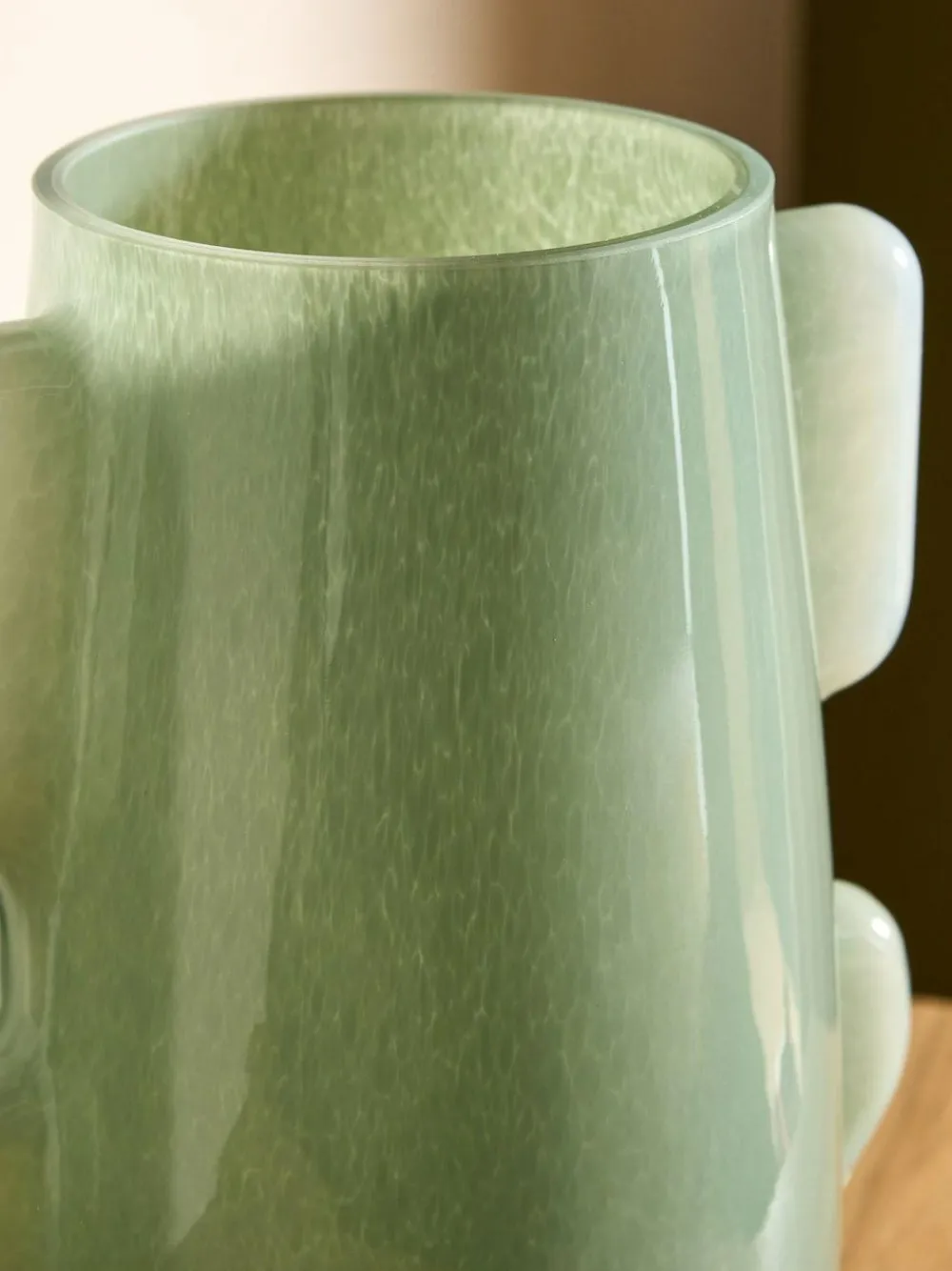 MADE.COM Green Mira Glass Vase^ Vases