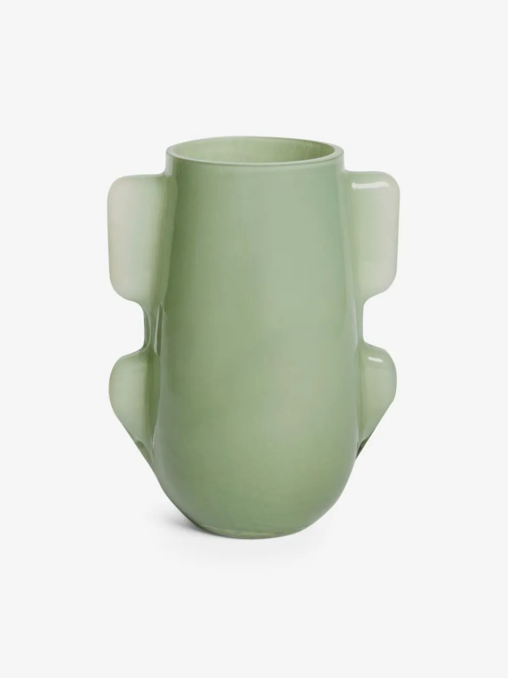 MADE.COM Green Mira Glass Vase^ Vases