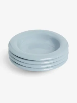 MADE.COM Set of 4 Blue Quell Pasta Bowls^ Dinner Sets & Pasta Bowls|Branded Kitchenware