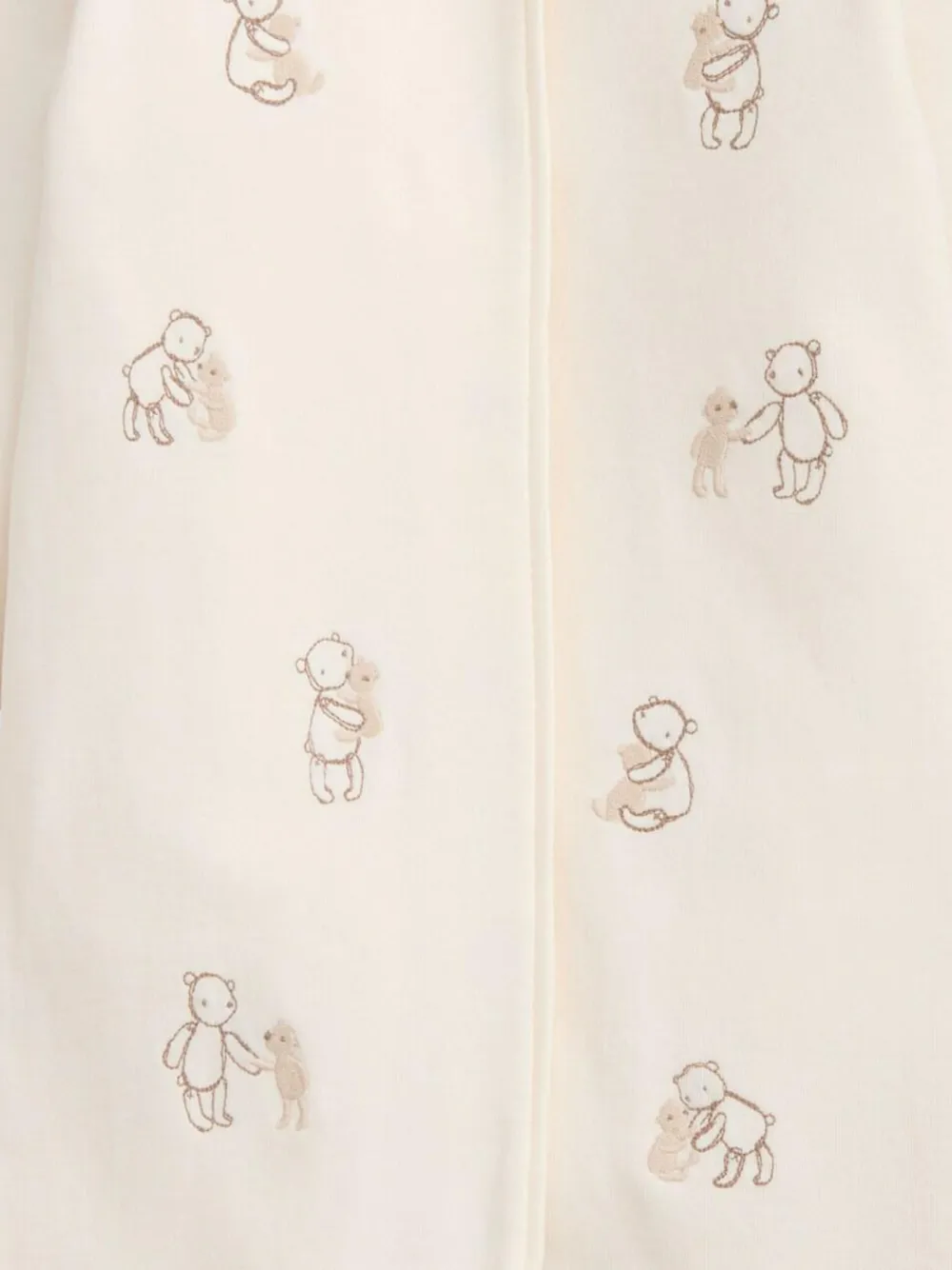 Discount Mamas & Papas Cream Embroidered Teddy Bear Romper