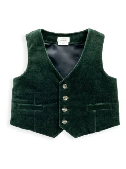 Discount Mamas & Papas Green Velvet Suit 3 Piece