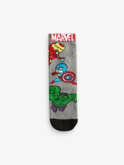Next Marvel Avengers Superhero Cotton Rich Socks 3 Pack^BOY Socks