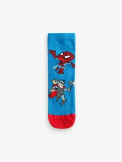 Next Marvel Avengers Superhero Cotton Rich Socks 3 Pack^BOY Socks