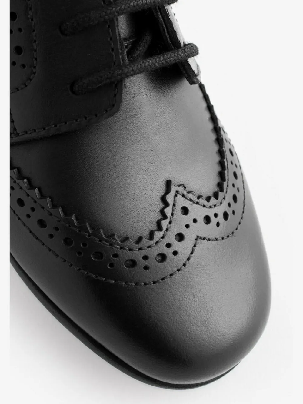 Next Standard Fit (F) Leather Brogue Lace-Up School Shoes^ Shoes