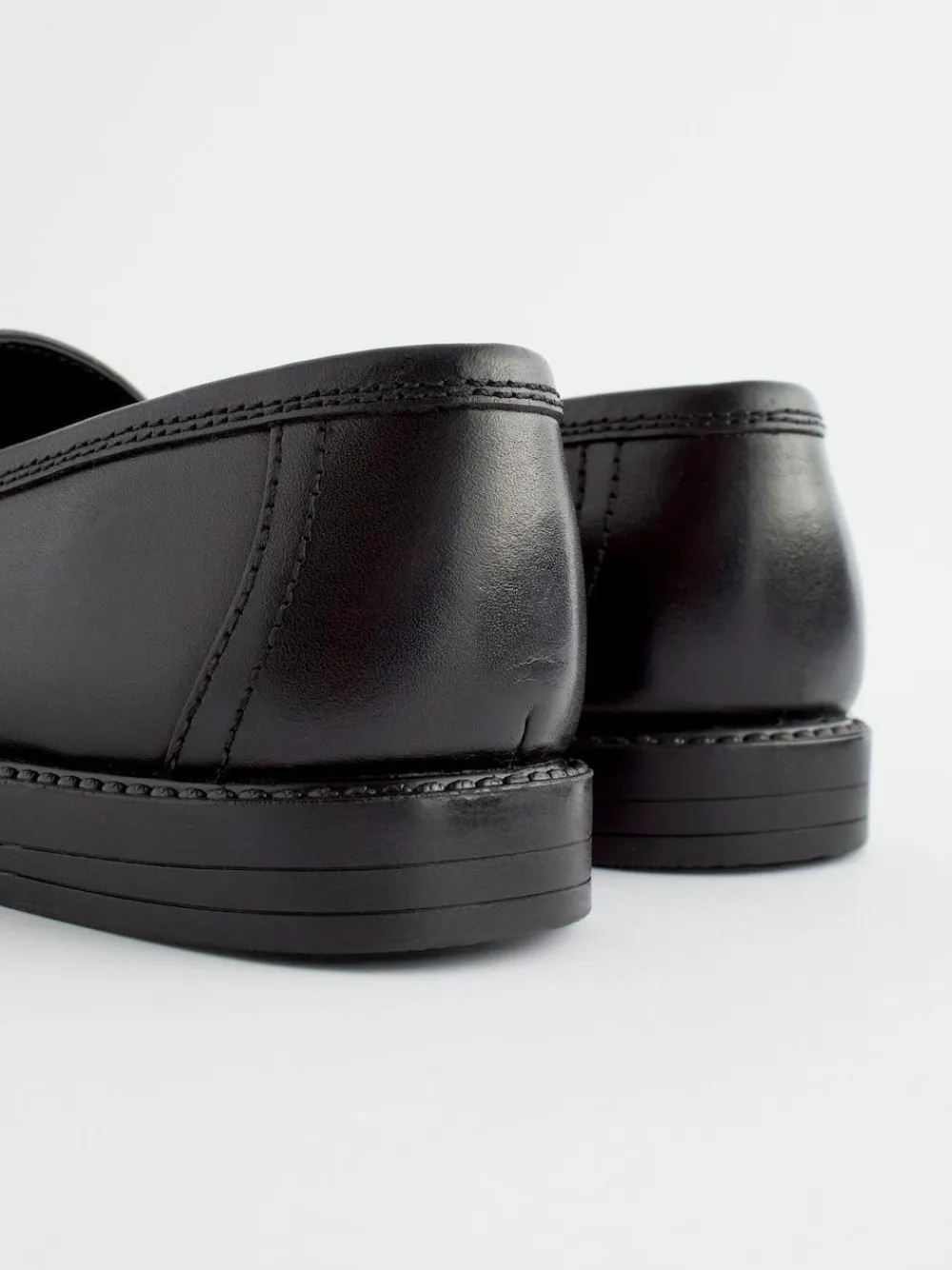 Next Standard Fit (F) Leather Tassel Loafer School Shoes^ Shoes