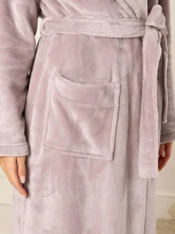 Online M&Co Pink Super Luxe Shawl Maxi Robe