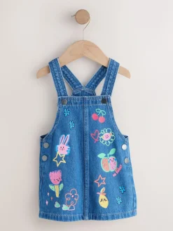 Next Denim Pinafore Dress (3mths-8yrs)^ Dresses|Dresses