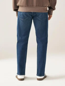 Discount Next Mid Blue Classic Stretch Relaxed Fit Jeans