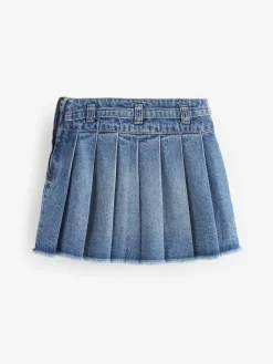 Next Denim Pleated Skirt (3-16yrs)^ Shorts & Skirts