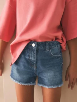 Next Mid Blue Denim Shorts (3-16yrs)^ Shorts & Skirts
