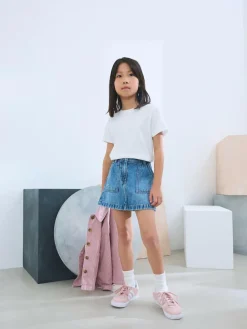 Online Next Denim Skirt (3-16yrs) Mid Blue