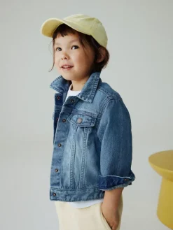 Outlet Next Mid Blue Denim Western Jacket (3mths-7yrs)