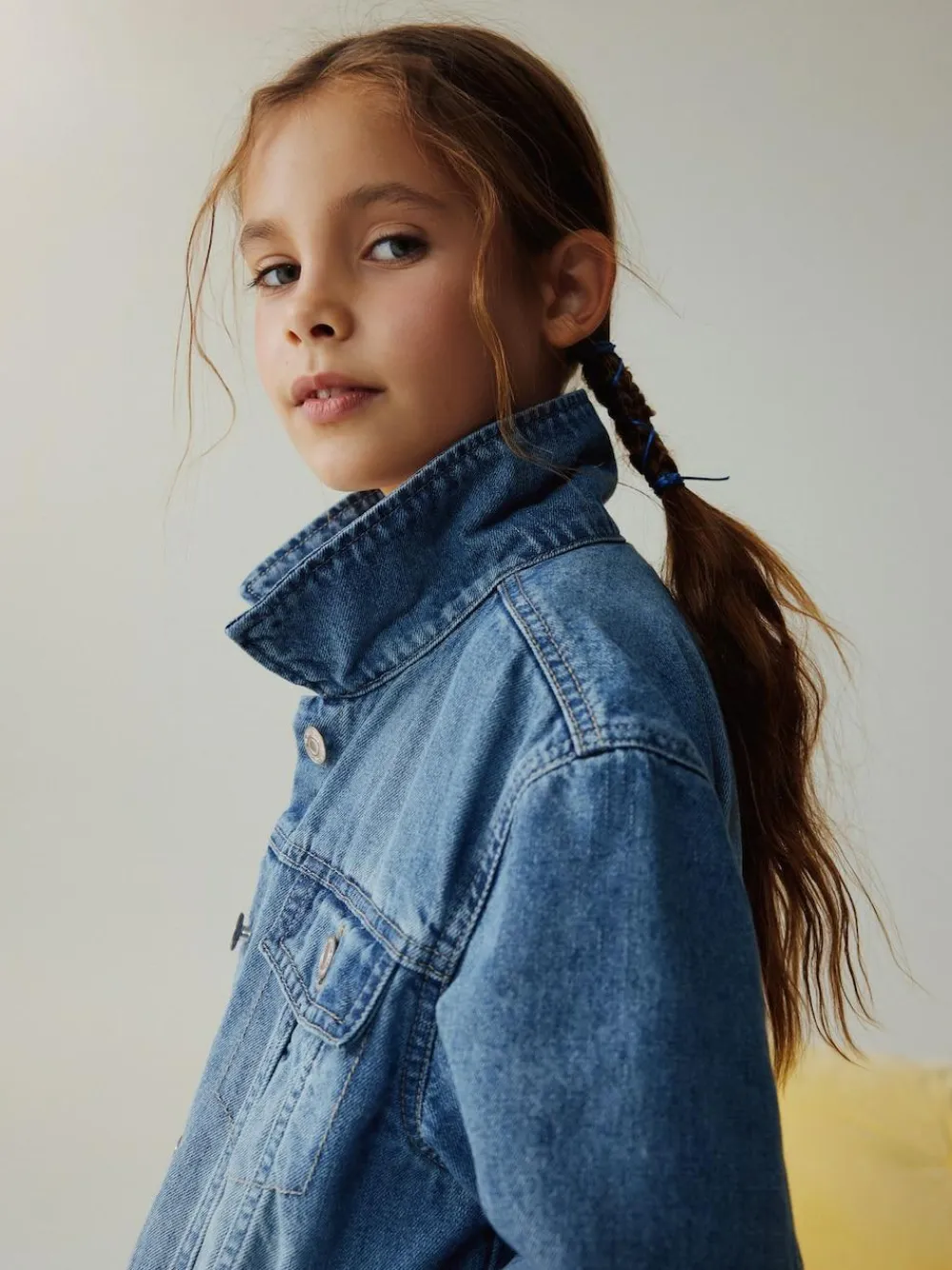 Clearance Next Mid Blue Denim Western Jacket (3-16yrs)