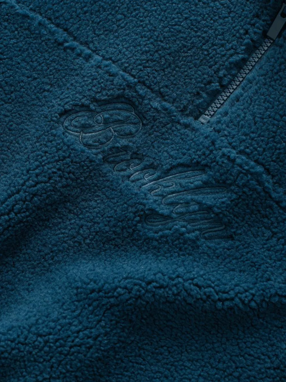 Next Funnel Neck Fleece (3-16yrs) Mid Blue