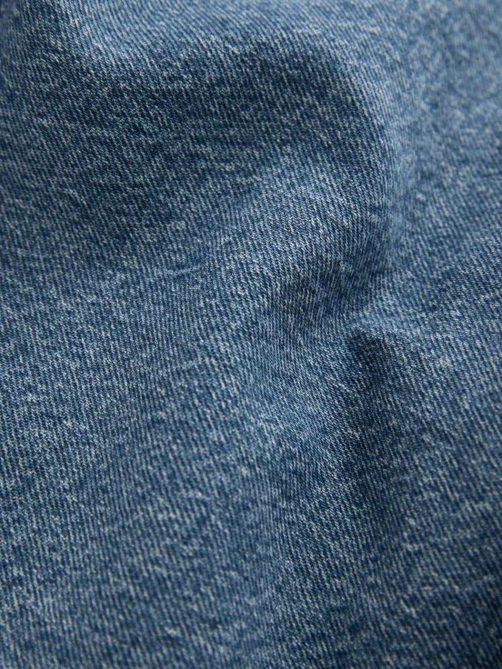 Outlet Next Knee Length Bermuda Denim Shorts Mid Blue