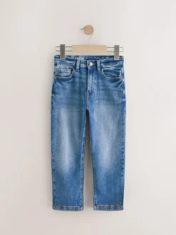 Outlet Next Mid Blue Loose Fit Stretch Jeans (3-17yrs)
