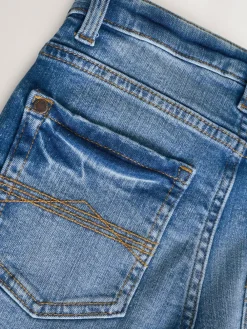 Outlet Next Mid Blue Loose Fit Stretch Jeans (3-17yrs)