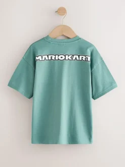 Next Mid Blue Mario Gaming T-Shirt (3-16yrs)^BOY T-Shirts