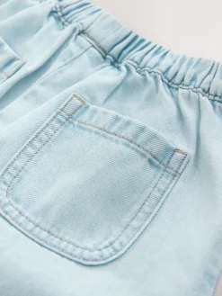 Online Next Pullon Barrel Jeans (3mths-7yrs) Mid Blue