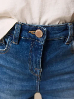 Online Next Regular Fit Skinny Jeans (3-16yrs) Mid Blue