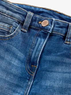 Online Next Regular Fit Skinny Jeans (3-16yrs) Mid Blue