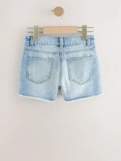 Next Regular Length Frayed Edge Denim Shorts (3-16yrs)^ Shorts & Skirts