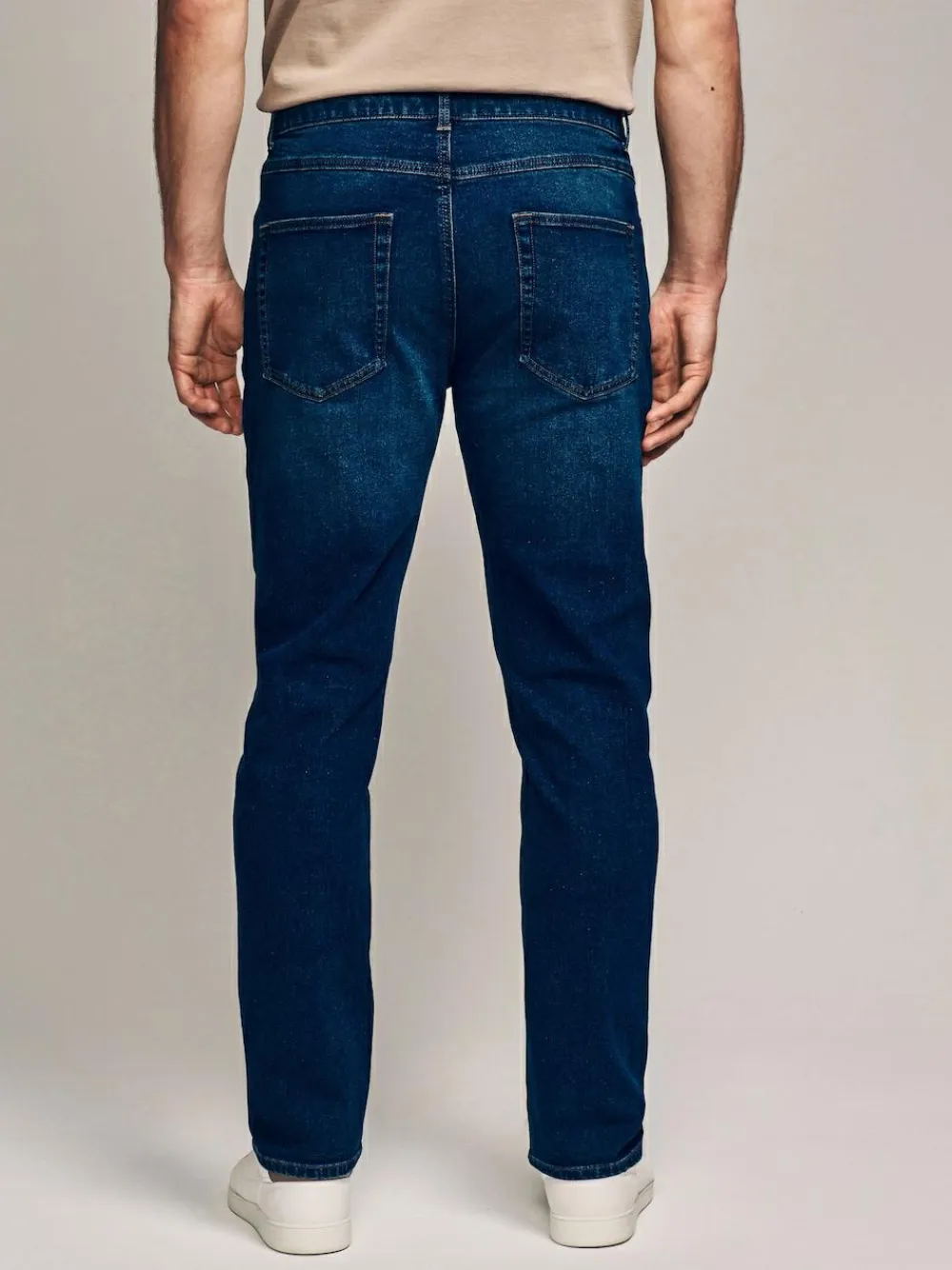 Next Mid Blue Slim Fit Essential Stretch Jeans^ Jeans|Jeans