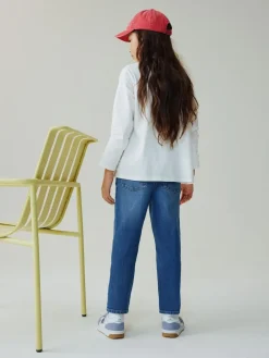 Next Mid Blue Slim Stretch Jeans (3-16yrs)^ Jeans