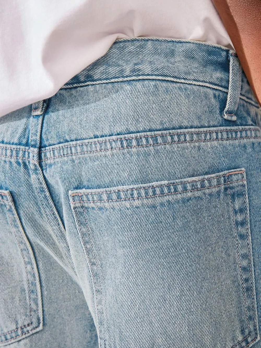 Next Mid Blue Wide Fit Authentic Jeans (3-16yrs)^BOY Jeans|Jeans