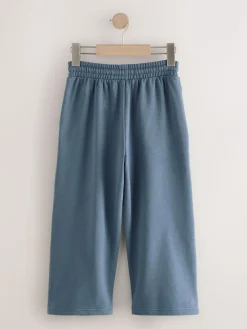 Sale Next Wide Fit Joggers (3-16yrs) Mid Blue