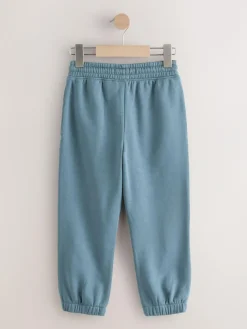 Sale Next Regular Fit Joggers 2 Pack (3-16yrs) Mid Blue/Navy
