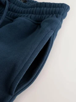 Sale Next Regular Fit Joggers 2 Pack (3-16yrs) Mid Blue/Navy