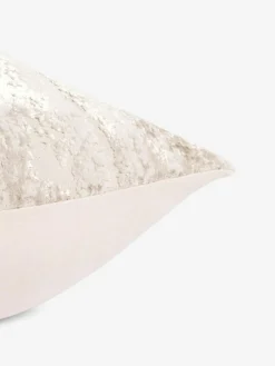 Discount Next Collection Luxe 43 x 43cm Fem Chic Velvet Abstract Cushion Mid Natural