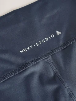 Discount Next Supersoft Dry Tech Flared Yoga Sports Leggings Midnight Blue