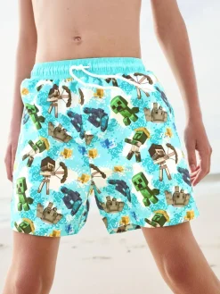 Best Next Minecraft Swim Shorts (3-16yrs)