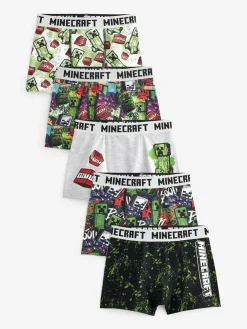 Next Minecraft Trunks 5 Pack (3-16yrs)^BOY Multipacks|Underwear