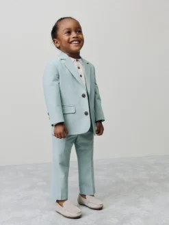 Next Mineral Blue Blazer (3mths-9yrs)^BOY Suits & Vest