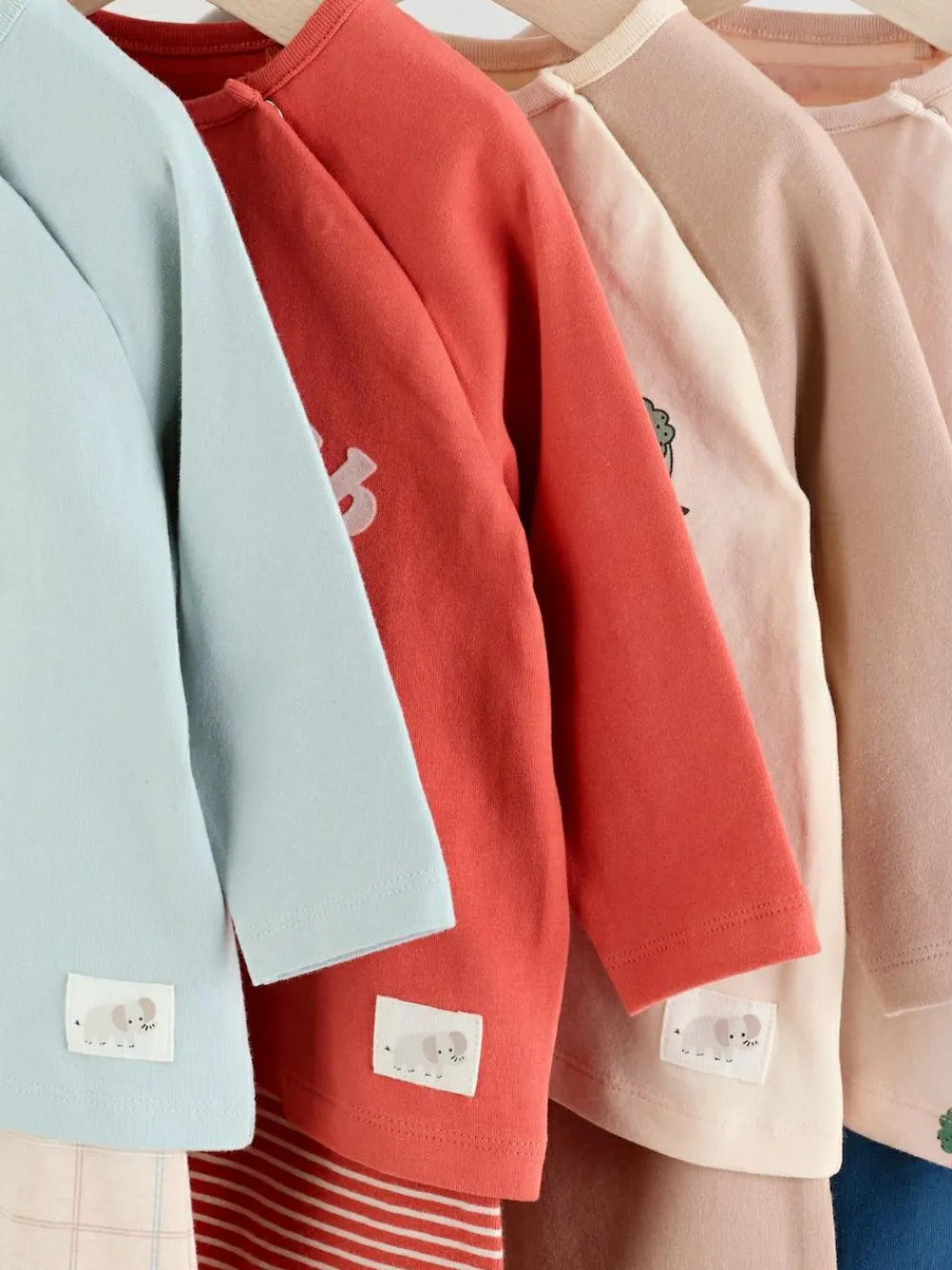 Clearance Next Mineral Little Cub Baby Tops and Leggings 8 Piece Set (0mths-2yrs)