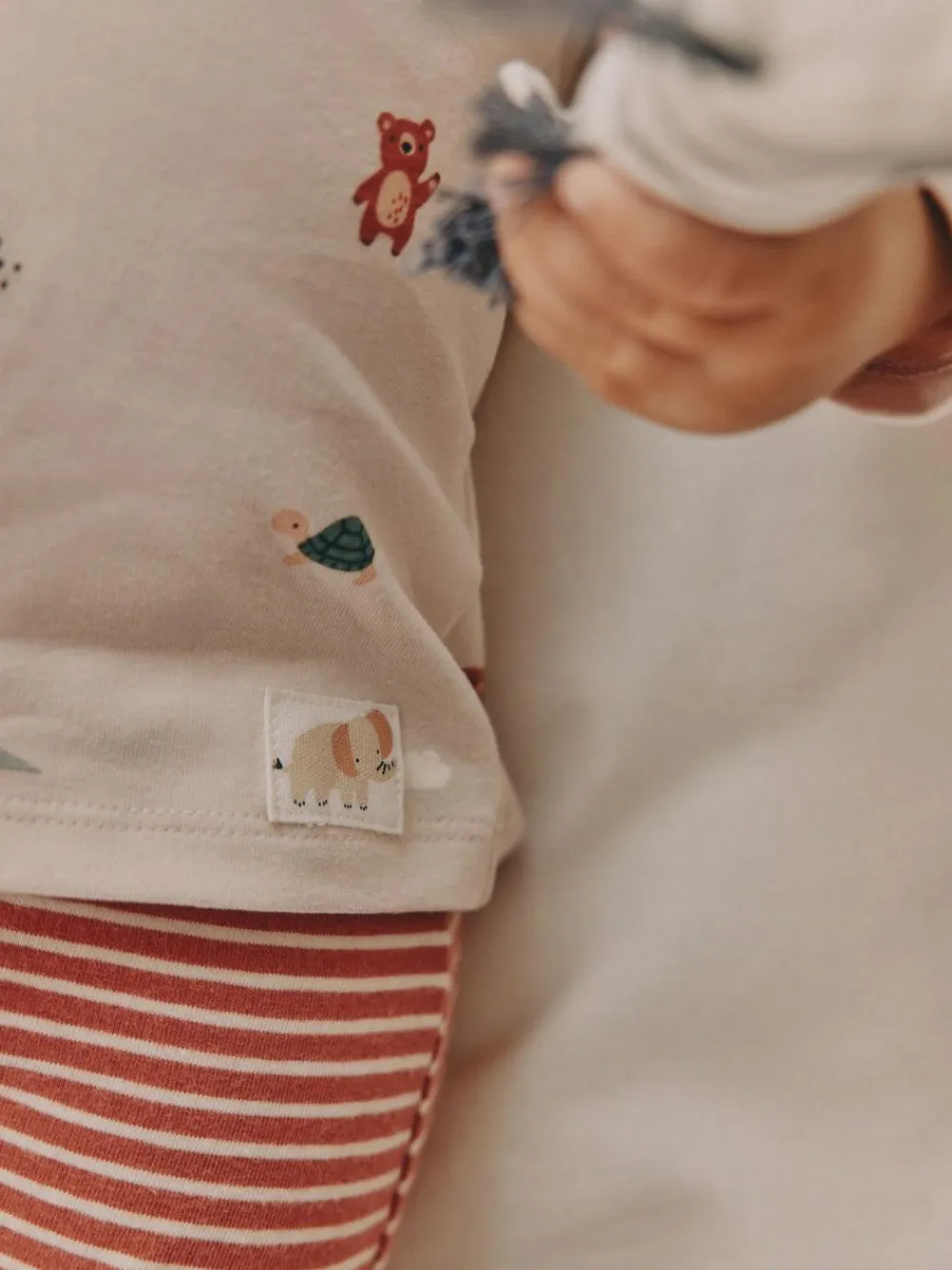 Clearance Next Mineral Little Cub Baby Tops and Leggings 8 Piece Set (0mths-2yrs)