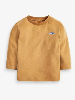 Outlet Next Long Sleeve T-Shirts 5 Pack (3mths-7yrs) Mineral