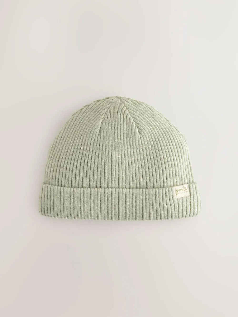 Next 2 Pack Baby Beanie Knitted Hats (0mths-2yrs) Minerals