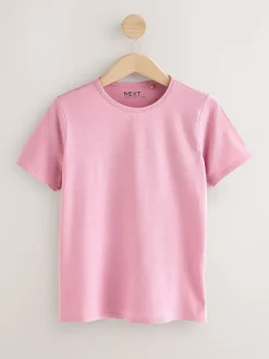 Online Next Crew Neck Cotton Rich T-Shirts 5 Pack Minerals