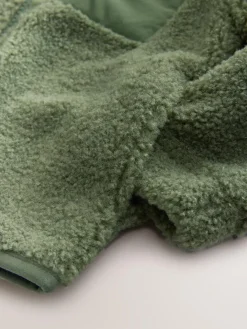 Next Minerals Plain Funnel Neck Fleece Zip Through Fleece (3mths-7yrs)^BOY Baby Winter Clothing|Sweatshirts & Hoodies