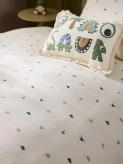 Next Crinkle Muslin 100% Cotton Duvet Cover and Pillowcase Set^ Childrens Bedding|Bedsets & Duvet Covers
