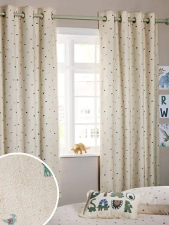 Hot Next Mini Dino Eyelet Blackout Curtains