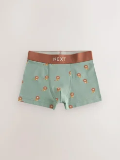 New Next Junior Character Trunks 5 Pack (1.5-16yrs) Mini Safari Print