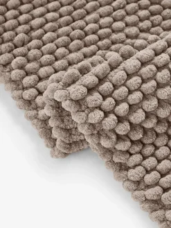 Next Mink Brown Giant Bobble Bath Mat^ Towels & Bathmats